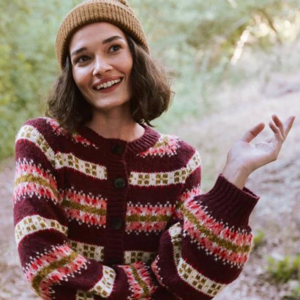 THE GREAT. The Loom Cardigan NEW WITH TAG Medium